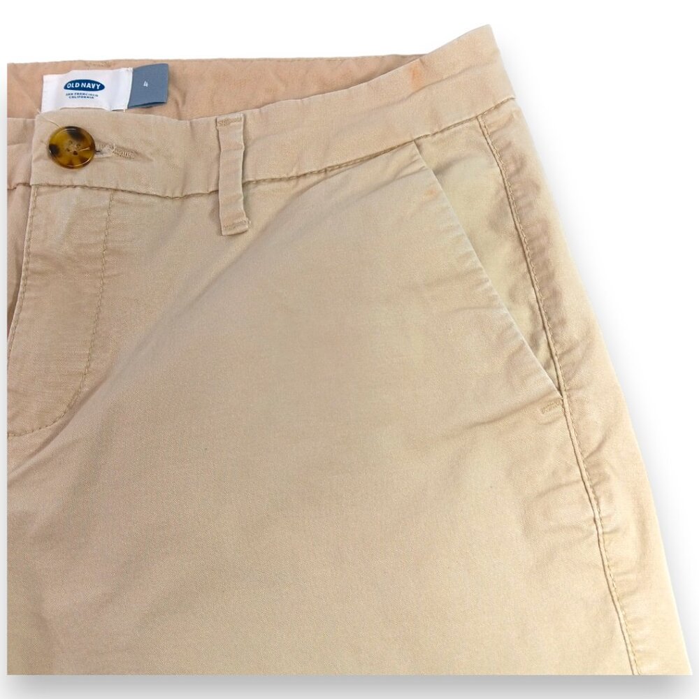 Old Navy Shorts-Women's-TAN-- Size 4-Summer-Casual- Low Rise - Picture 11 of 16